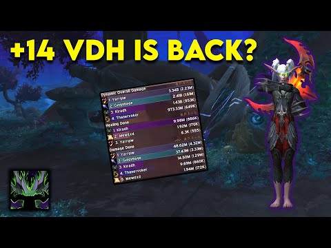+14 Mists of Tirna Scithe | VDH PoV | The War Within Beta WOW