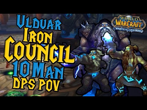 Ulduar Iron Council 10 Man NORMAL Order DPS POV - WOTLK Classic