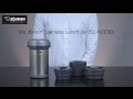Відео Набір для ланчу ZOJIRUSHI SL-NC09ST Steel