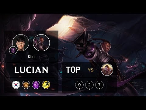 Lucian Top vs Jayce - KR Master Patch 9.8