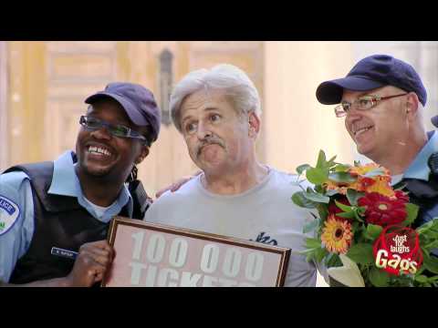 Police Officer Celebrates 100,000 Tickets