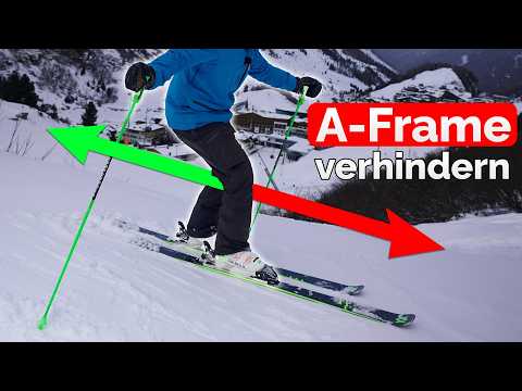 Häufiger Fehler: A-Frame erklärt & behoben – So fährst du sauberer Ski!