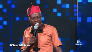 Download lagu THE BEST OF OGA OBINNA COMEDY🤣🤣OGA OBINNA BEST STAND UP COMEDY ON CHURCHILL SHOW🤣🤣 mp3