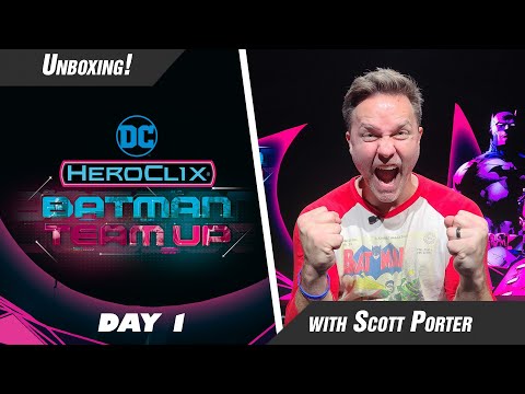 Na nana nana na Batman! | Unboxing DC Comics HeroClix: Batman Team-Up | Day 1
