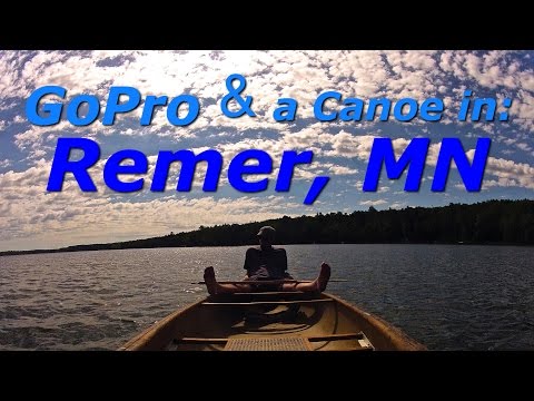 Remer, Minnesota • GoPro and a Canoe