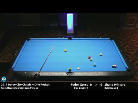 Fedor Gorst vs Shane Winters - One Pocket - 2019 Derby City Classic