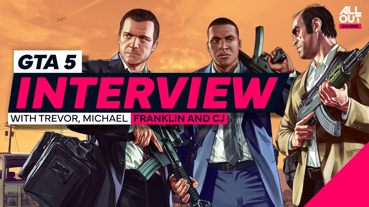 Why Michael, Trevor, Franklin, and CJ are ESSENTIAL to Rockstar's legacy - GTA 5 cast interview - YouTube