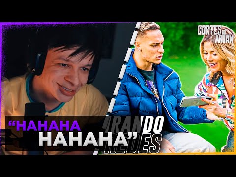 ARUAN REAGE A ISA PAGLIARI INVADIU AS REDES DO ANTONY! (RonaldoTV) - Cortes do Aruan