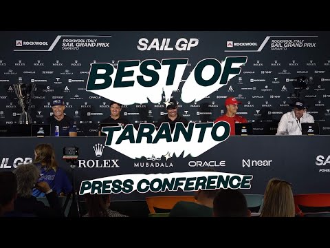 The Best of Taranto's Press Conference | SailGP