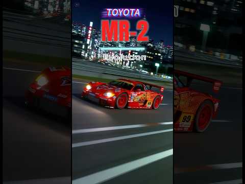 Toyota MR-2 MR-S Evolution! Since 1984 #history #evolution #vehicle #mr2 #mrs #toyota