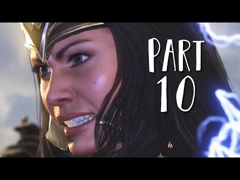 INJUSTICE 2 Walkthrough Gameplay Part 10 - Wonder Woman (Story Mode)