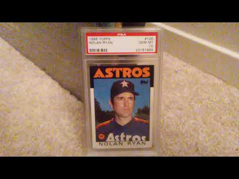 1986 Topps Nolan Ryan PSA10 - FINALLY!!