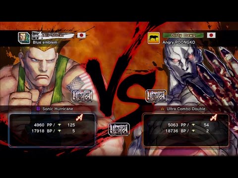 Blue Emblem [Guile] vs Poongko  [Seth] USF4