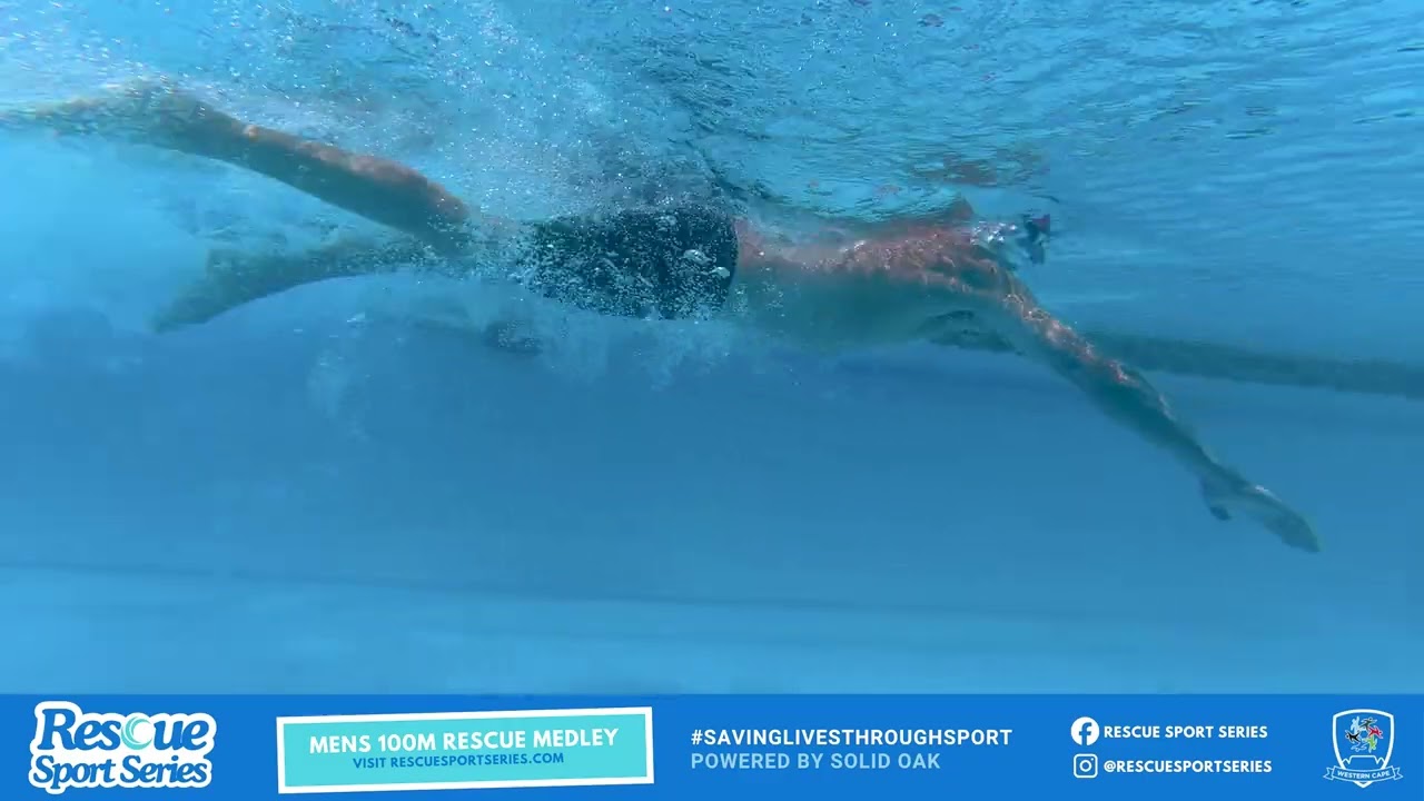Mens 100m Rescue Medley Bellville