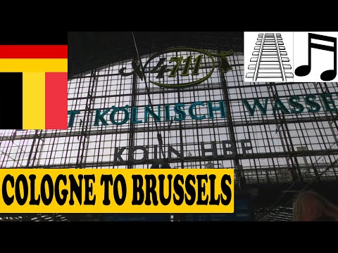 #269 Train from Cologne, Germany to Brussels, Belgium