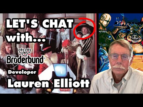 LET'S CHAT with Brøderbund game developer and artist Lauren Elliott!