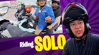 Solo Motocycle Ride Zontes 368G JB Food Hunting