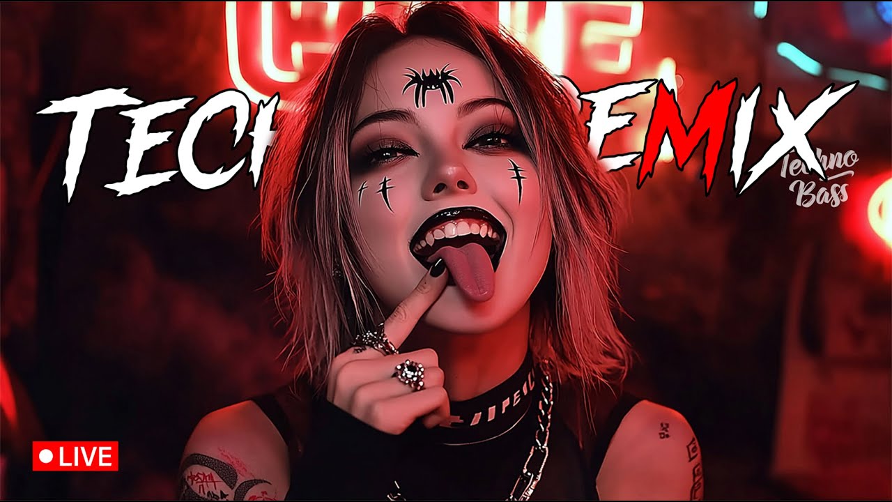 Live 24/7⚡️Techno Mix 2026😎🤘Best Nonstop Techno Songs For Party, Gym, Gaming🔥Hyper Techno Remix