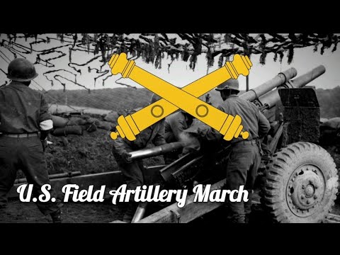 USA - U.S. Field Artillery March [instrumental]