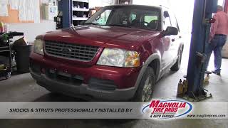 Replacement of Front Complete Strut Assemblies on a 2002 Ford Explorer l SENSEN Shocks & Struts