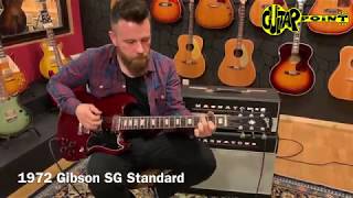 Video thumbnail for 1972 Gibson SG Standard | GuitarPoint Vintage Guitars by GuitarPoint