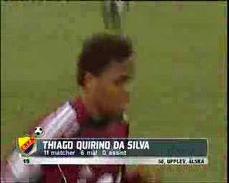 Thiago Quirino da Silva scores against Gefle IF