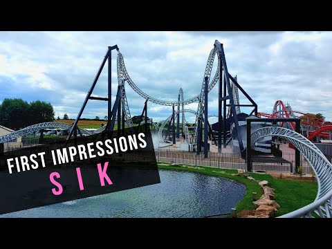 First Impressions - SIK at Flamingo Land | BRAND NEW 10 inversion roller coaster!