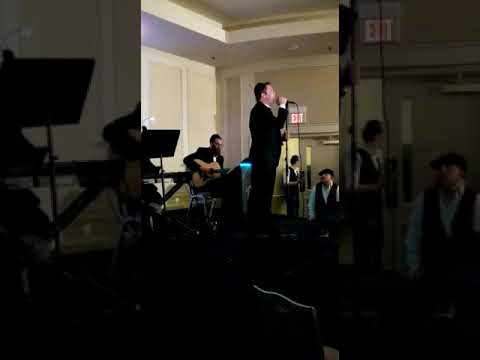 Simcha Leiner sings "Ribono" at a Chuppa MUST SEE! | רבונו | שמחה ליינר