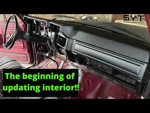 1983 Ford F100 Bullnose Part 3!! | Dash Install