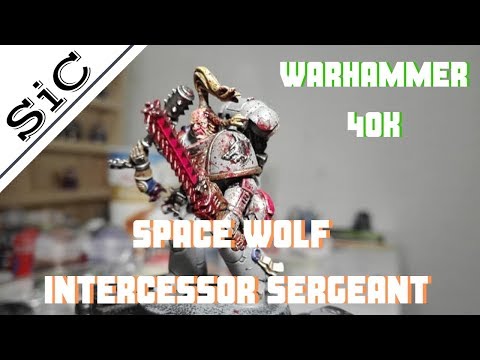 A SiC Paintjob - Warhammer 40k Space Wolf Intercessor Sergeant: #2