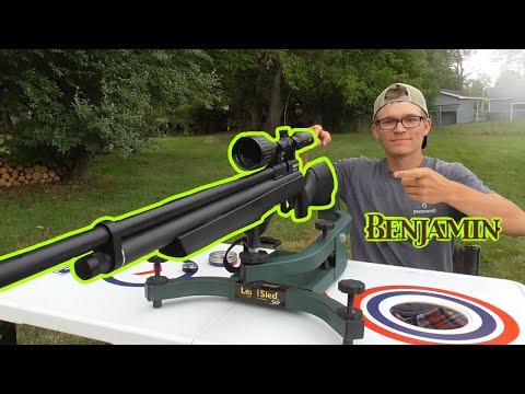 Benjamin Marauder .22 Caliber Air Rifle Review!! Pinpoint Accuracy!!