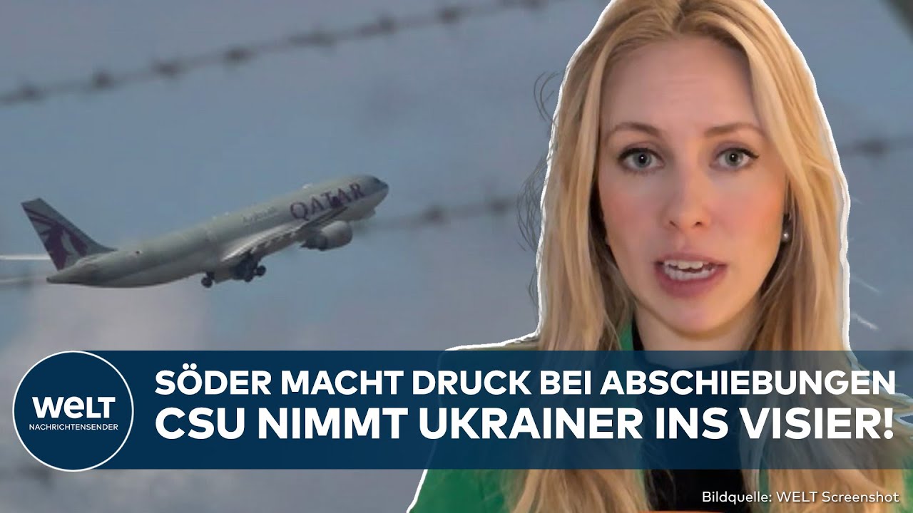 MIGRATION: CSU geht in Offensive! Söder will Abschiebungen noch weiter verschärfen! Was macht Merz?