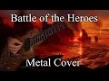 Battle Of The Heroes Metal Cover From Star Wars Episode 3