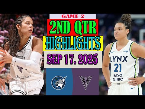 Golden State Valkyries vs Minnesota Lynx 2nd Qtr Highlights [Sep 17, 2O25]| Women's Basketball 2025