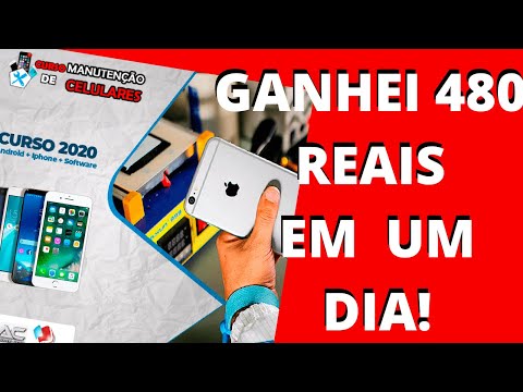 Veja Como Ganhei 480 reais em 1 único conserto de Celular