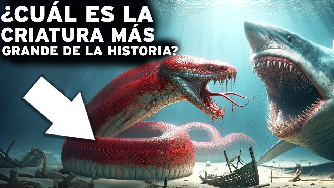 Los animales más grandes que han existido en la Tierra. Comparación de tamaños | Documental Historia