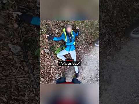 Hiking Karen hits Biker and gets Instant Karma