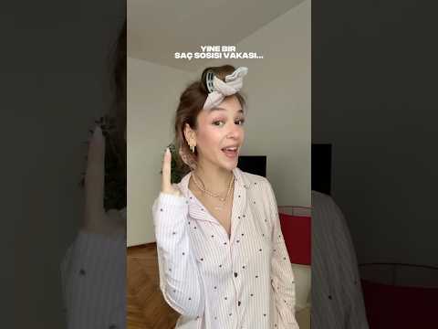 YİNE BİR SAÇ SOSİSİ DRAMASI 🙌🏻 #shorts #özümyıldızeli #hairstyle #girlfacts