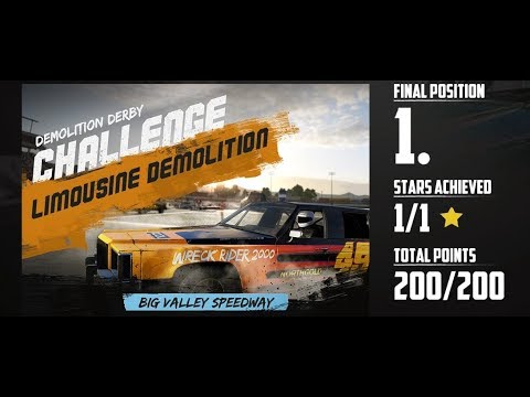 WRECKFEST Walkthrough Gameplay Part 27 - LIMOUSINE DEMOLITION