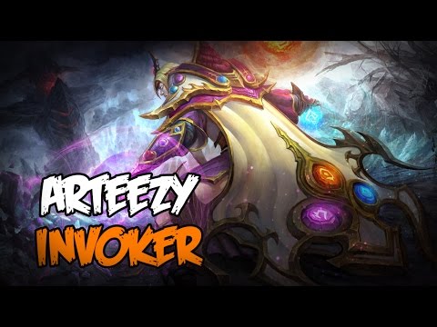 |DOTA2| Arteezy plays Invoker |PUB Game|