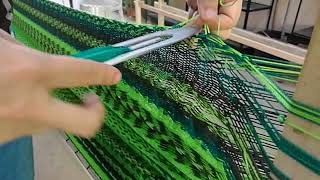 Hamacas.. Urdiendo puntada de conejo