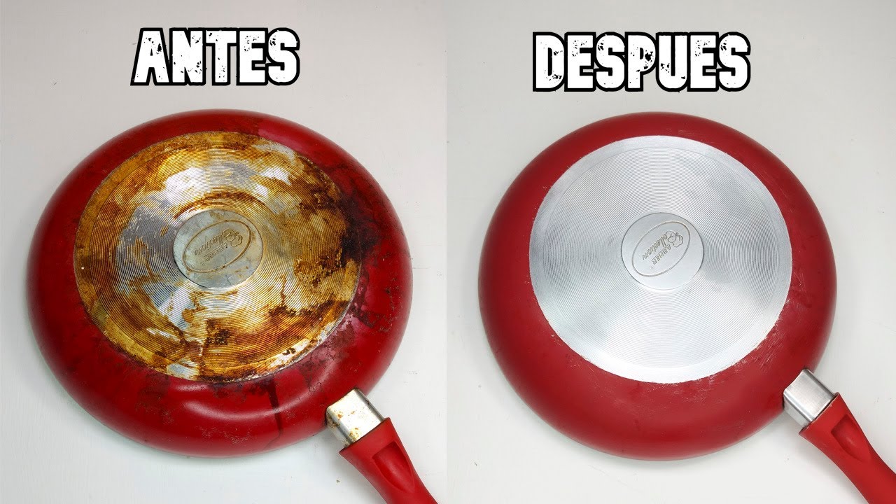 Limpia Tu Sartén Quemada y Déjala como Nueva en Minutos con Esta Mezcla Mágica 2021| Formula Casera