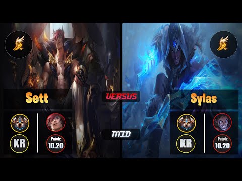 Challenger SETT [Fleet Footwork] (Mid) VS  SYLAS - Challenger KR Patch 10.20