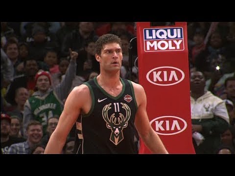 Brook Lopez Highlights vs Bulls RS19G56 - 7 Pts, 3 Blks (11.02.19)