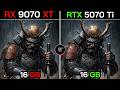 RX 9070 XT VS RTX 5070 Ti Ryzen 7 9800X3D TEST IN 10 GAMES