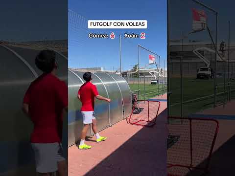 FUTGOLF solo de VOLEA vs GÓMEZ 🔥🎯 #shorts #futbol