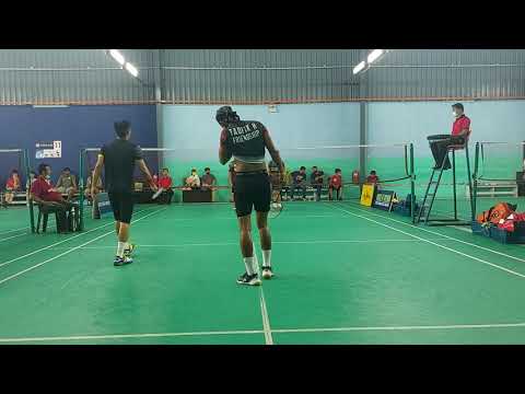 Badminton Men's Double SemiPro HOO Tournament - Aliff Hakimi / Helmi Vs Ameer Zainuddin / Taufiq