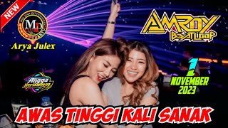 Download lagu 'AWAS TINGGI KALI' DJ AMROY 1 NOVEMBER 2023 MP CLUB PEKANBARU #djviral mp3