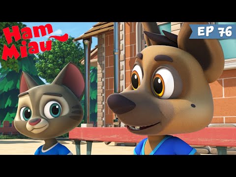 Ham Miau 🐶 Metoda grădinăritului 🐱 Desene despre sport | HeyKids