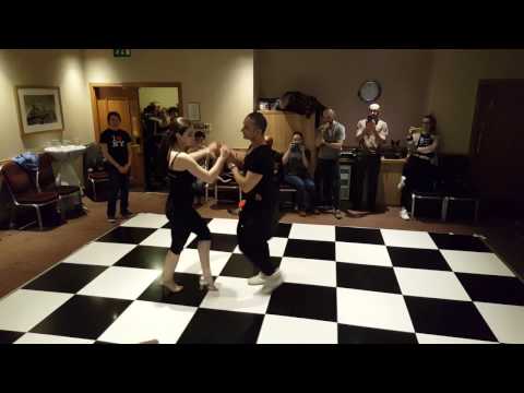 Scottish Salsa Congress 2017: Intermediate Turn Patterns and Shines On 1 - Jeff and Ninela